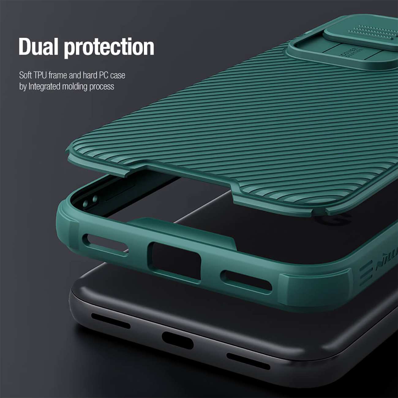 قاب محافظ گوگل پیکسل 8آ نیلکین CamShield Pro