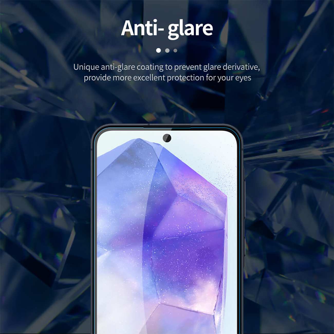 گلس گوشی گلکسی آ55 سامسونگ نیلکین Amazing H+ Pro