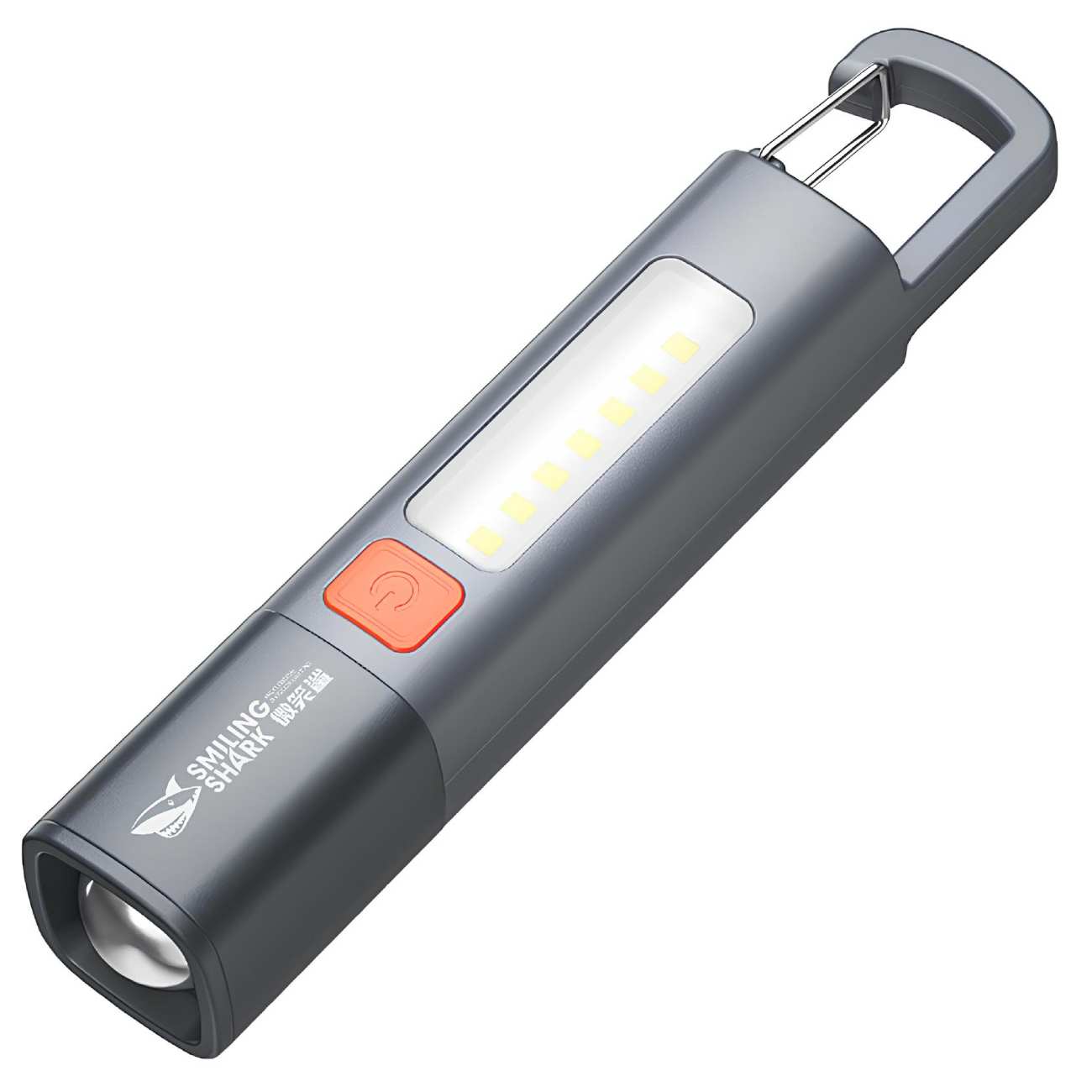 چراغ قوه شارژی ضدآب 1200 میلیآمپرساعت اسمایلینگ شارک SD-1023XPE