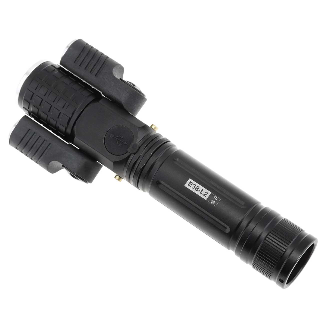 چراغ قوه شارژی ضد آب E38-L2-2