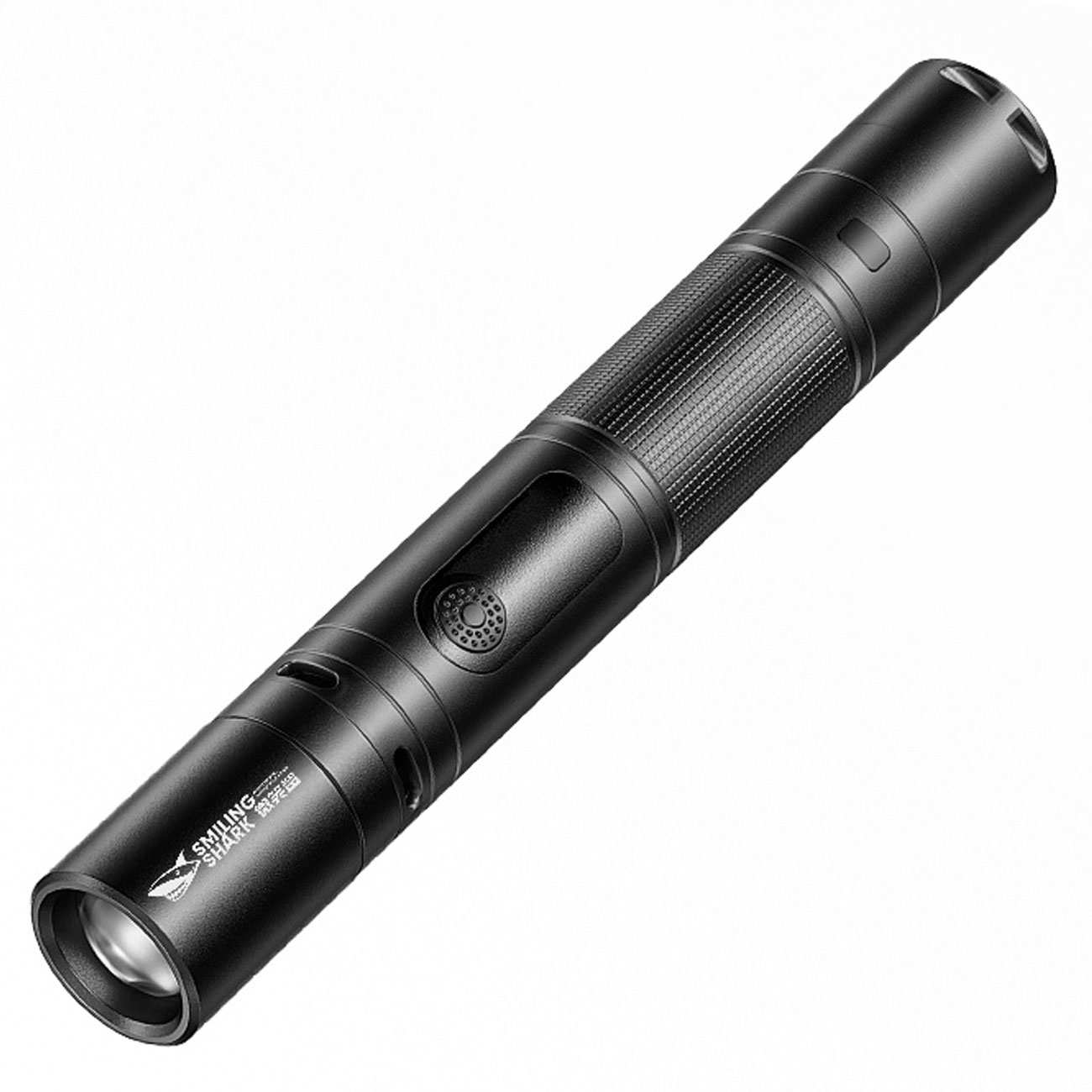 چراغ قوه شارژی ضدآب و فندک الکتریکی اسمایلینگ شارک SD-0720