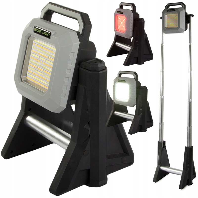 چراغ کار پایه دار شارژی ضدآب چندکاره YJ-5805A