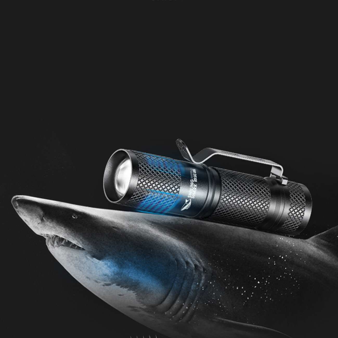 چراغ قوه مینی اسمایلینگ شارک SD-5226B