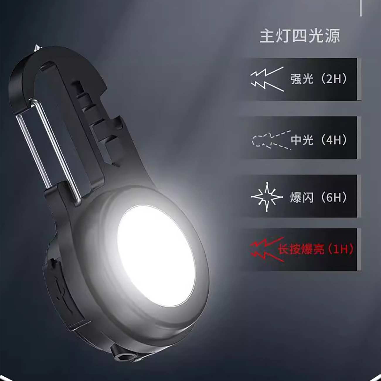 چراغ کار قابل حمل چندمنظوره شارژی ضدآب 559