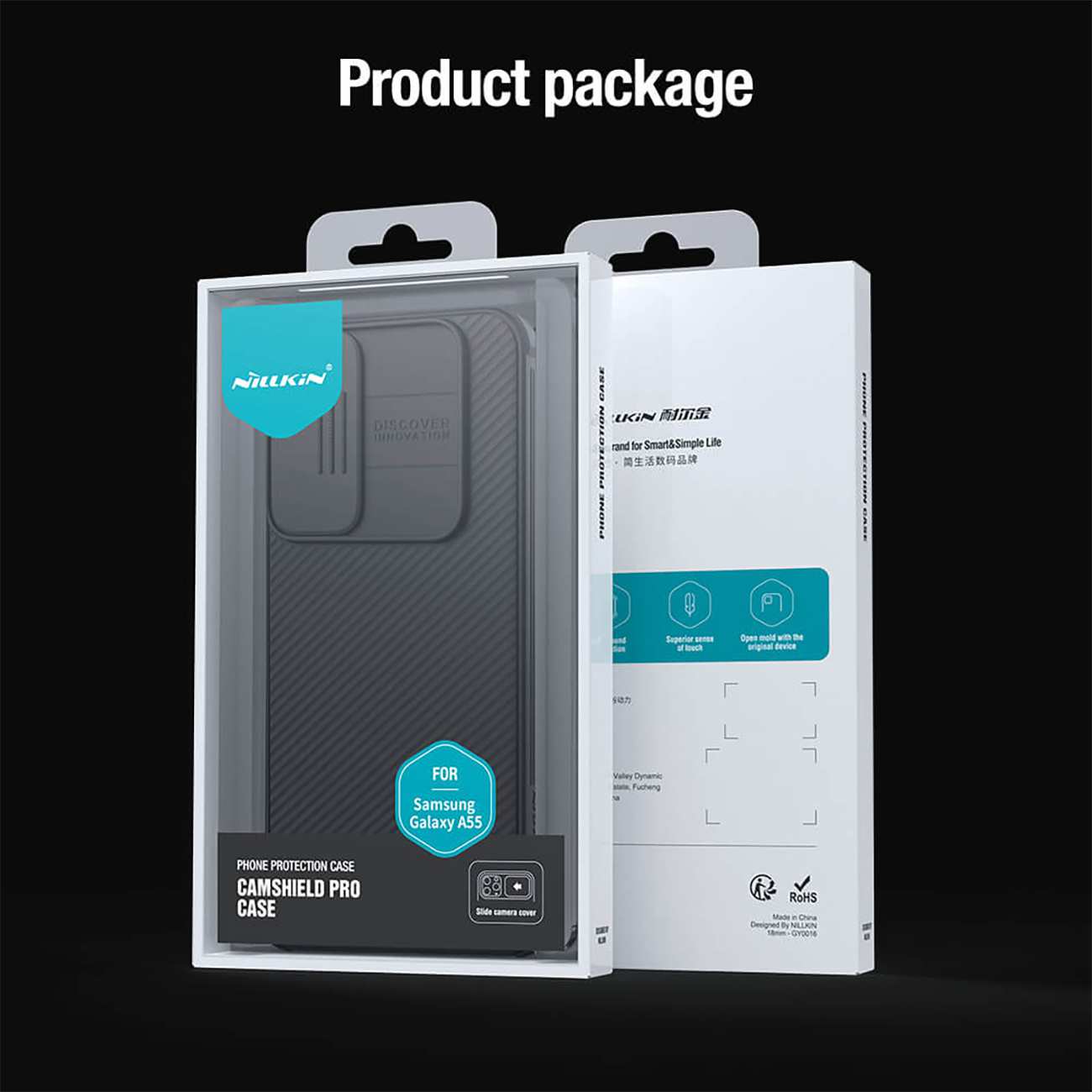 قاب محافظ گوشی سامسونگ گلکسی آ 55 نیلکین CamShield Pro