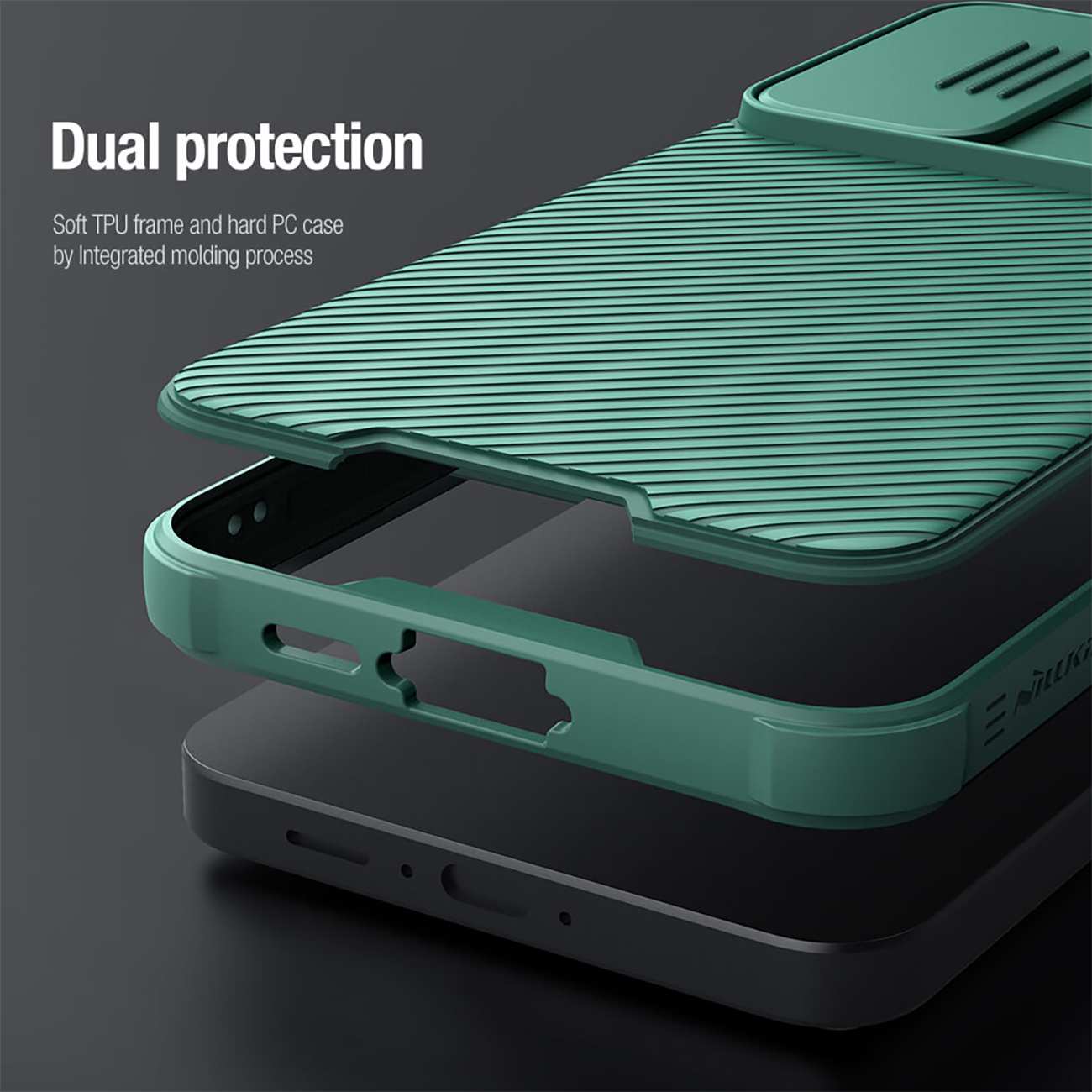 قاب محافظ گوشی سامسونگ گلکسی آ 55 نیلکین CamShield Pro