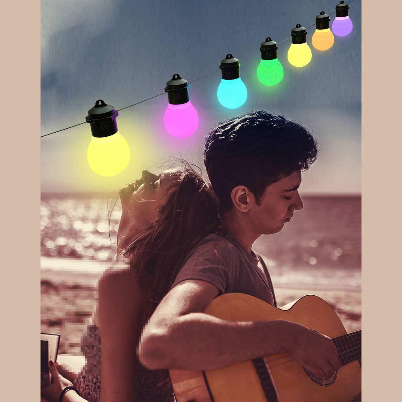 لامپ ریسه ای ال ای دی هوشمند 6 متری LDC-G50