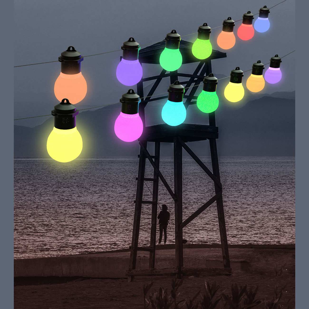 لامپ ریسه ای ال ای دی هوشمند 6 متری LDC-G50