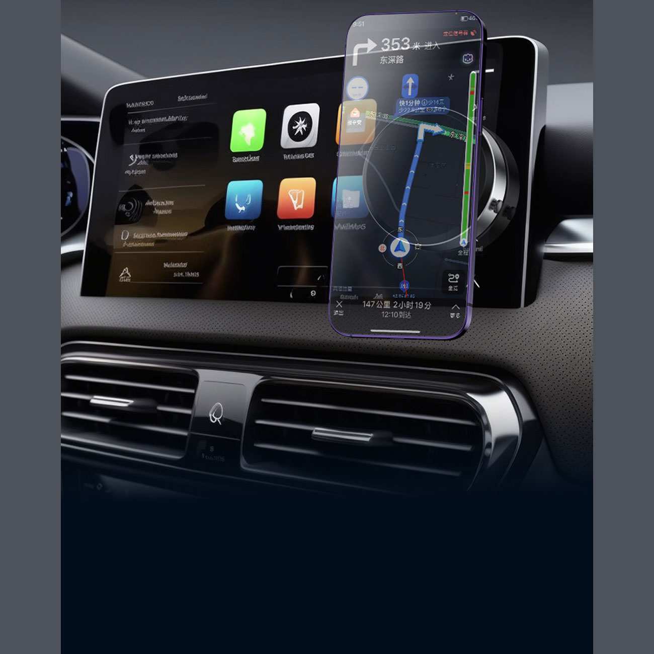 هولدر مکشی شارژی گوشی موبایل چندمنظوره X8Q