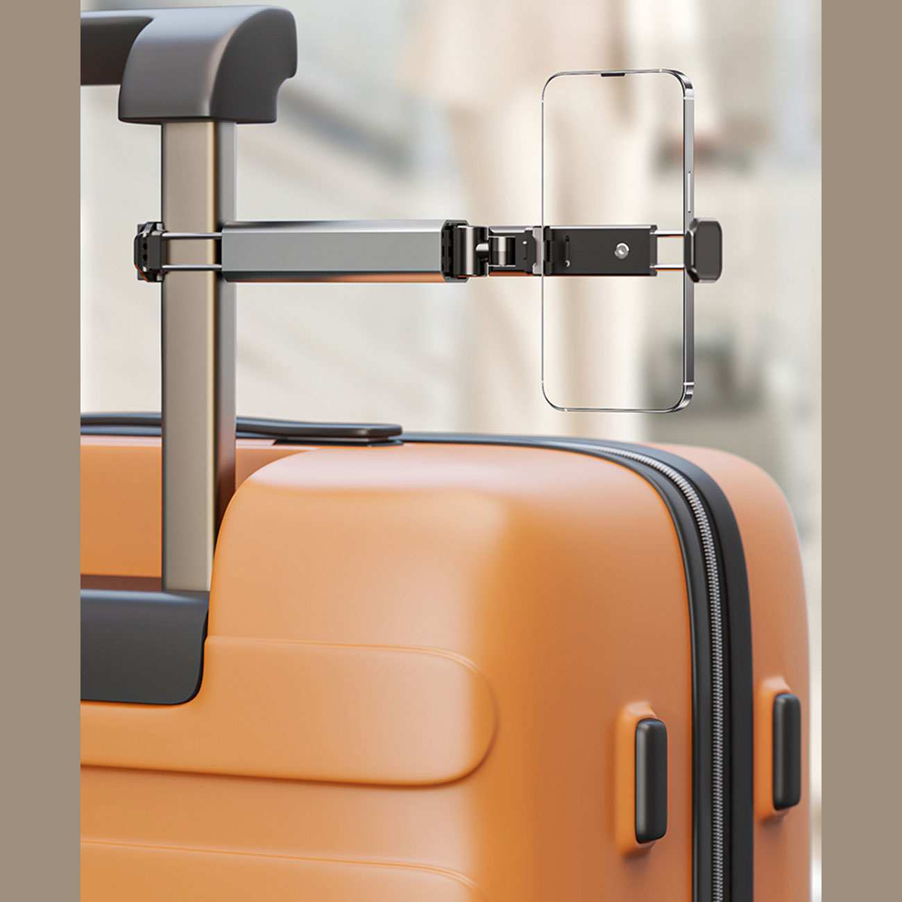 هولدر گوشی موبایل و تبلت قابل نصب به لبه میز و تخت E02