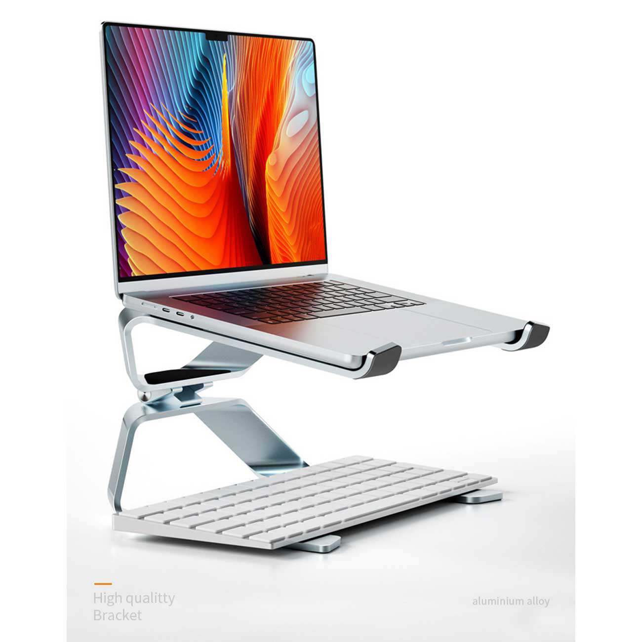 پایه نگهدارنده لپ تاپ فلزی تاشو P69