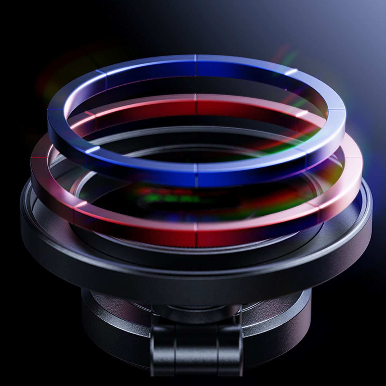 هولدر موبایل مگنتی داخل خودرو فلزی تاشو Z15P