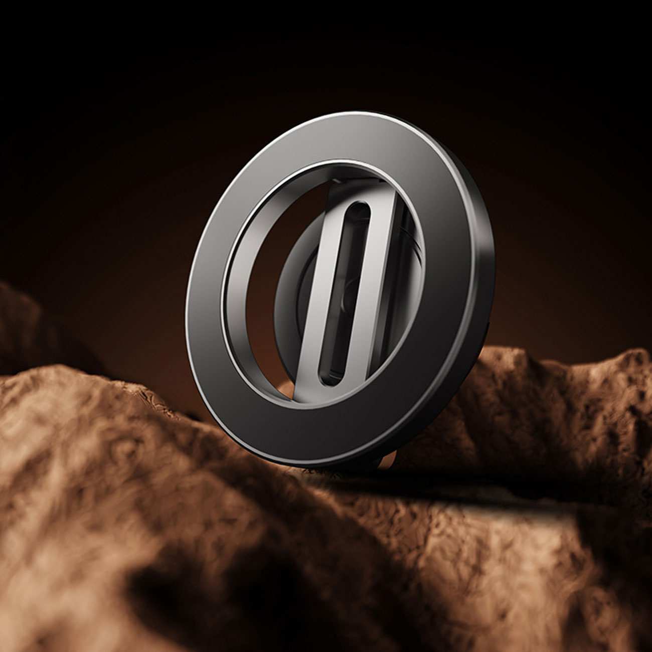 هولدر موبایل مگنتی داخل خودرو فلزی تاشو Z15P