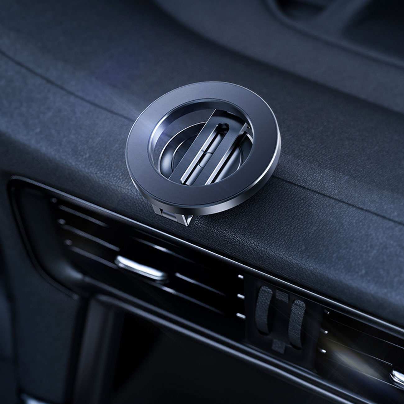 هولدر موبایل مگنتی داخل خودرو فلزی تاشو Z15P