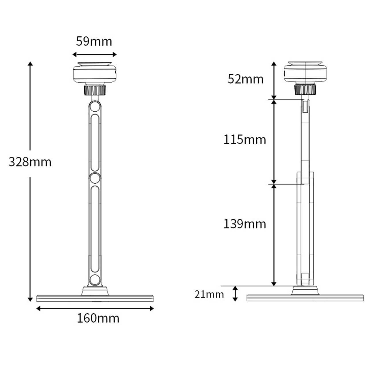 هولدر موبایل آیپد و آیفون رومیزی K47