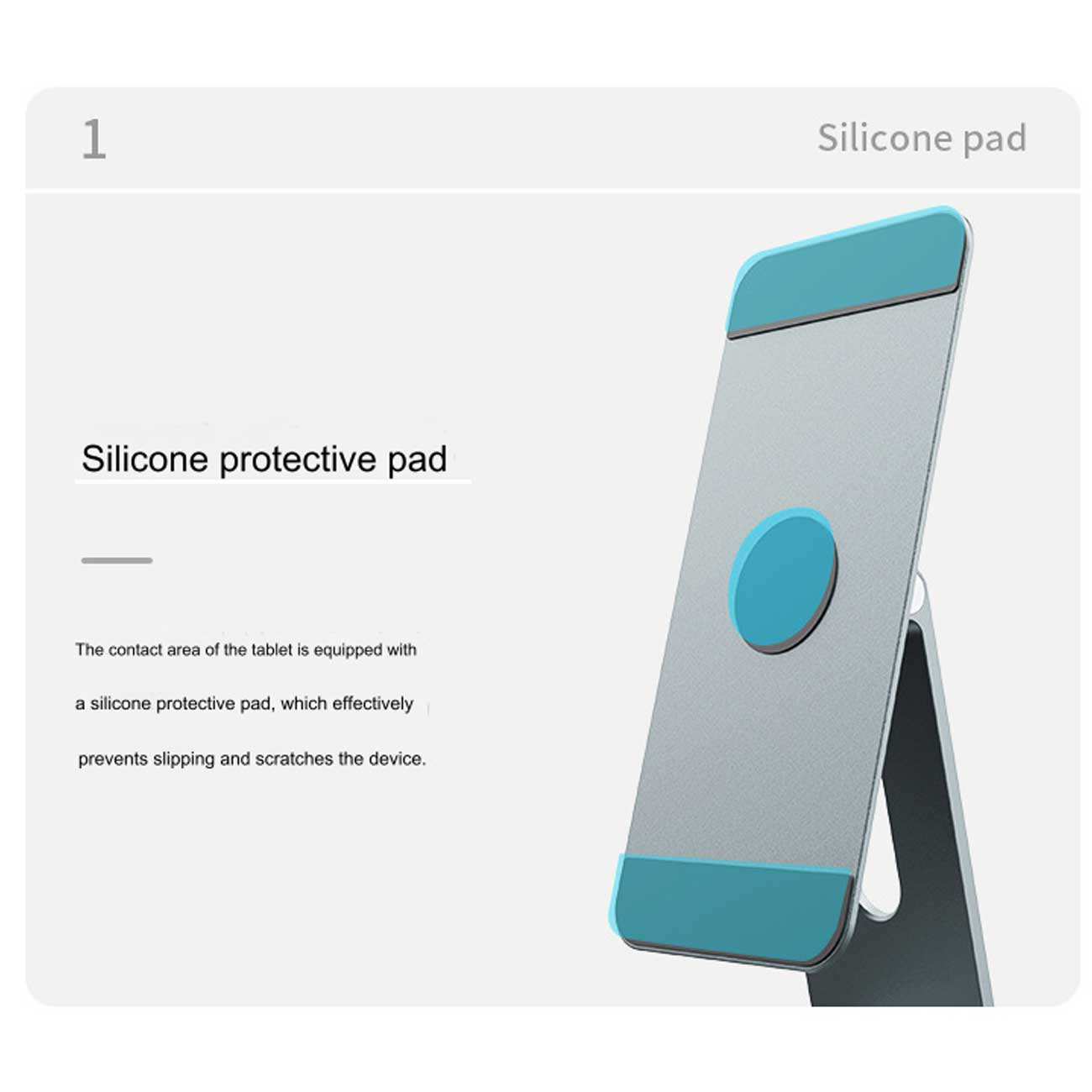 هولدر مگنتی آیپد پرو12.9 اینچ رومیزی فلزی C2