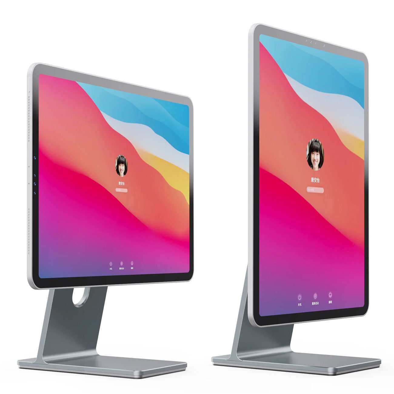 هولدر مگنتی آیپد پرو12.9 اینچ رومیزی فلزی C2