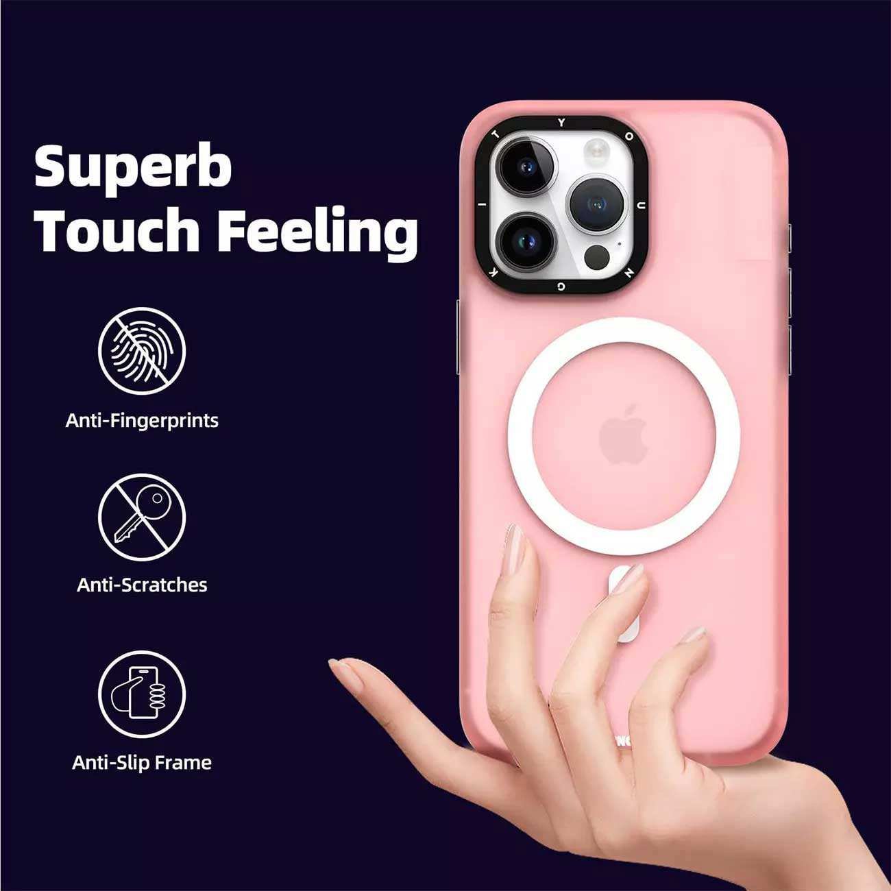 قاب مگنتی آیفون 15 پرومکس یانگ کیت Magnetic