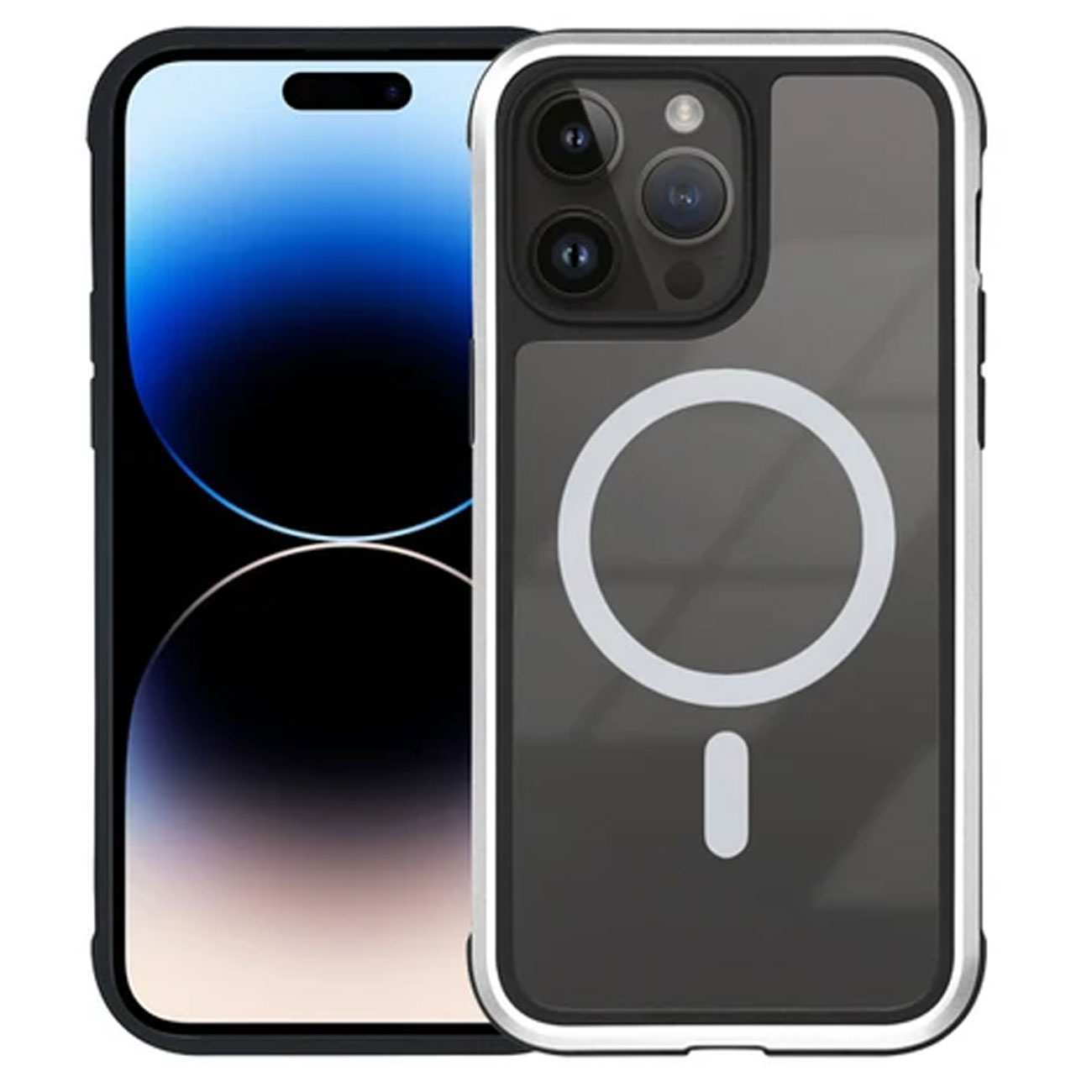 قاب شفاف مگنتی آیفون 15 پرومکس کی زد دو Ares Magnetic