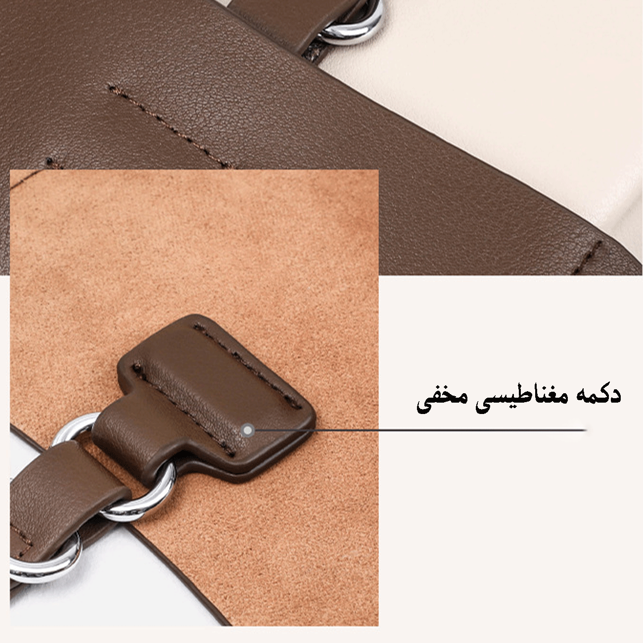 کیف دوشی و موبایل زنانه و دخترانه (بدون عروسک آویز) T6928DXH