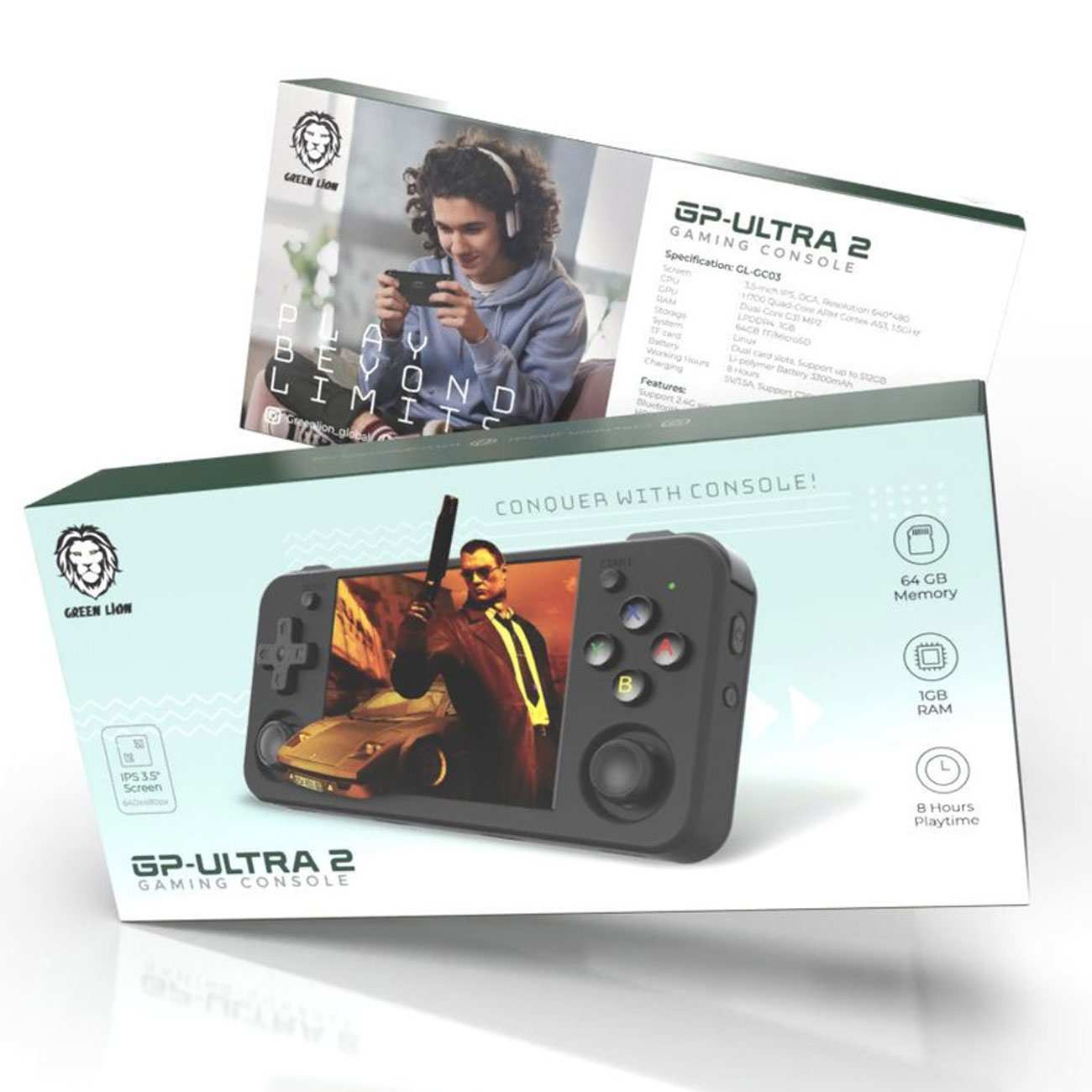 کنسول بازی گرین GP-Ultra 2 GNGPULT2GCBK
