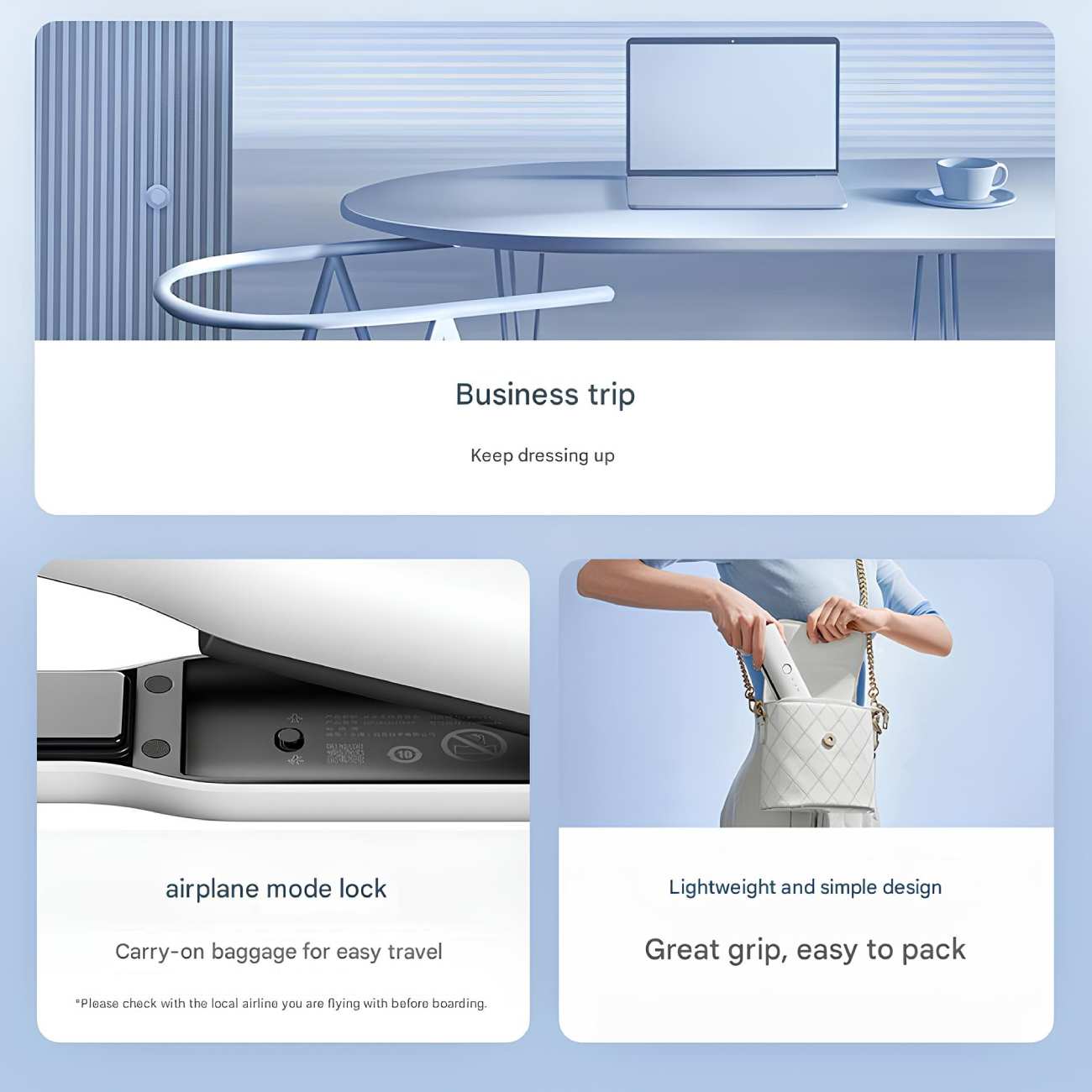 اتو موی بی سیم شارژی قابل حمل میجیا شیائومی MFZXQ02ZHM