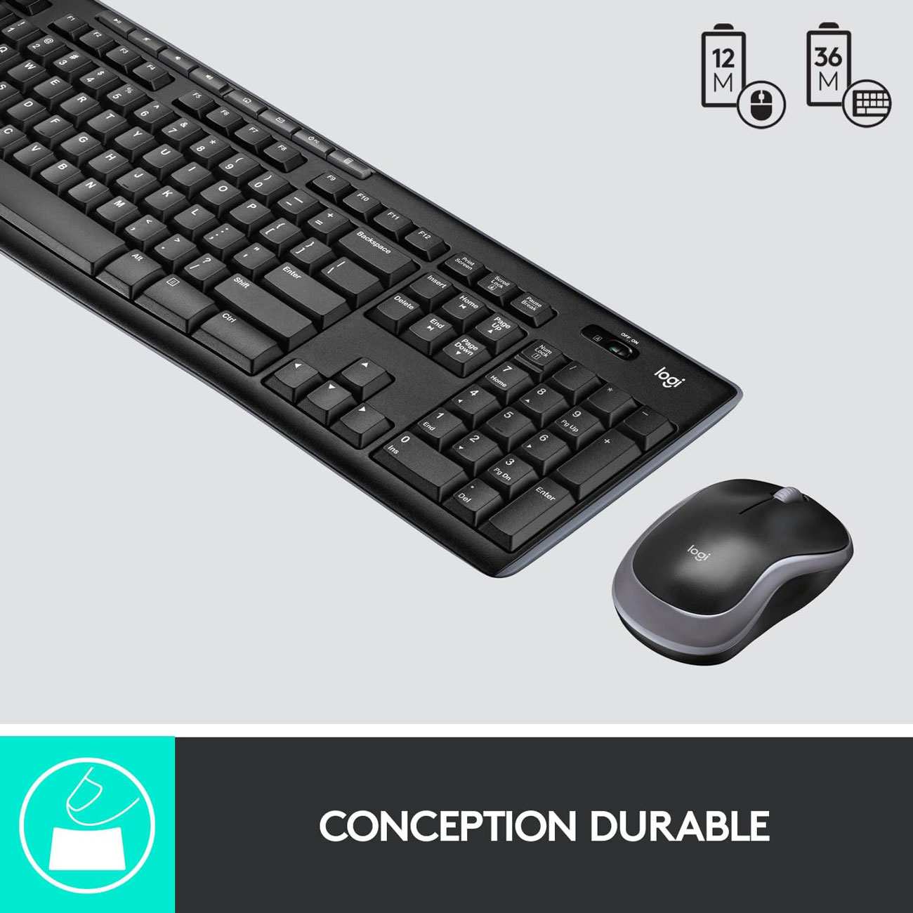 ست موس و کیبورد بی سیم لاجیتک MK270