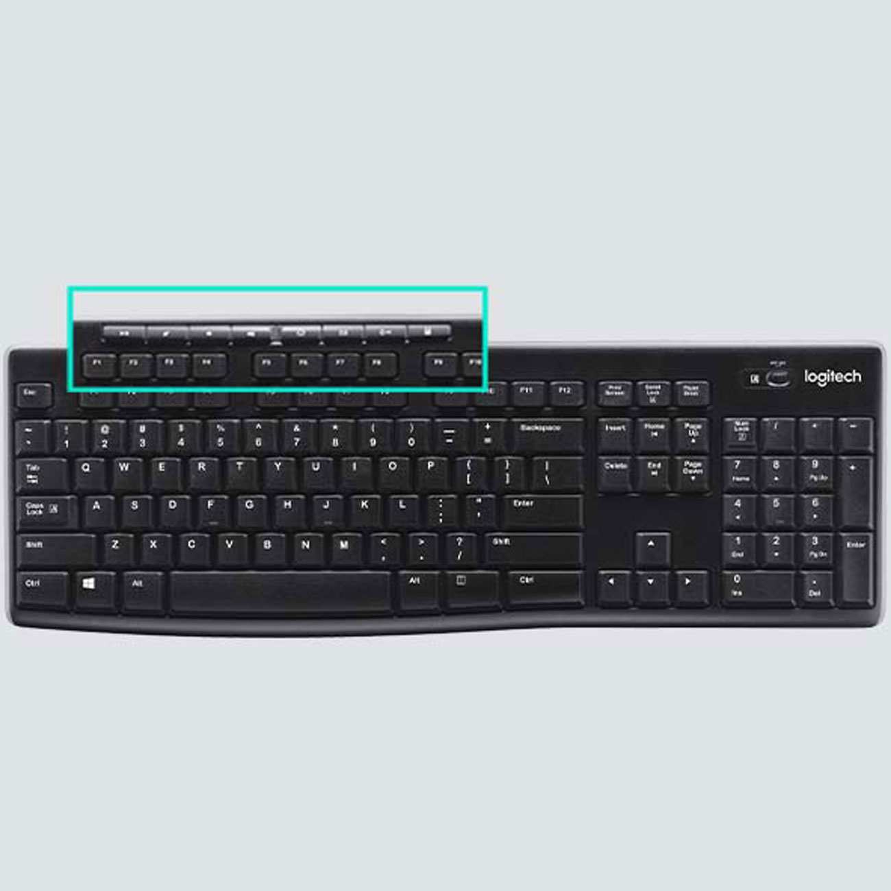 ست موس و کیبورد بی سیم لاجیتک MK270
