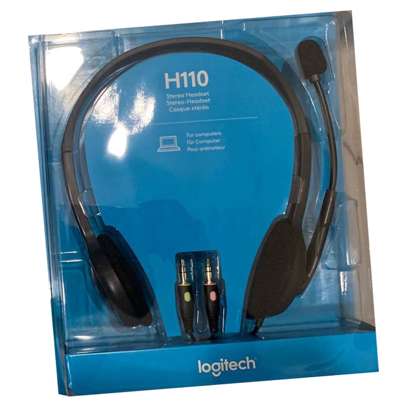 هدست و هدفون سیمی گیمینگ لاجیتک H110