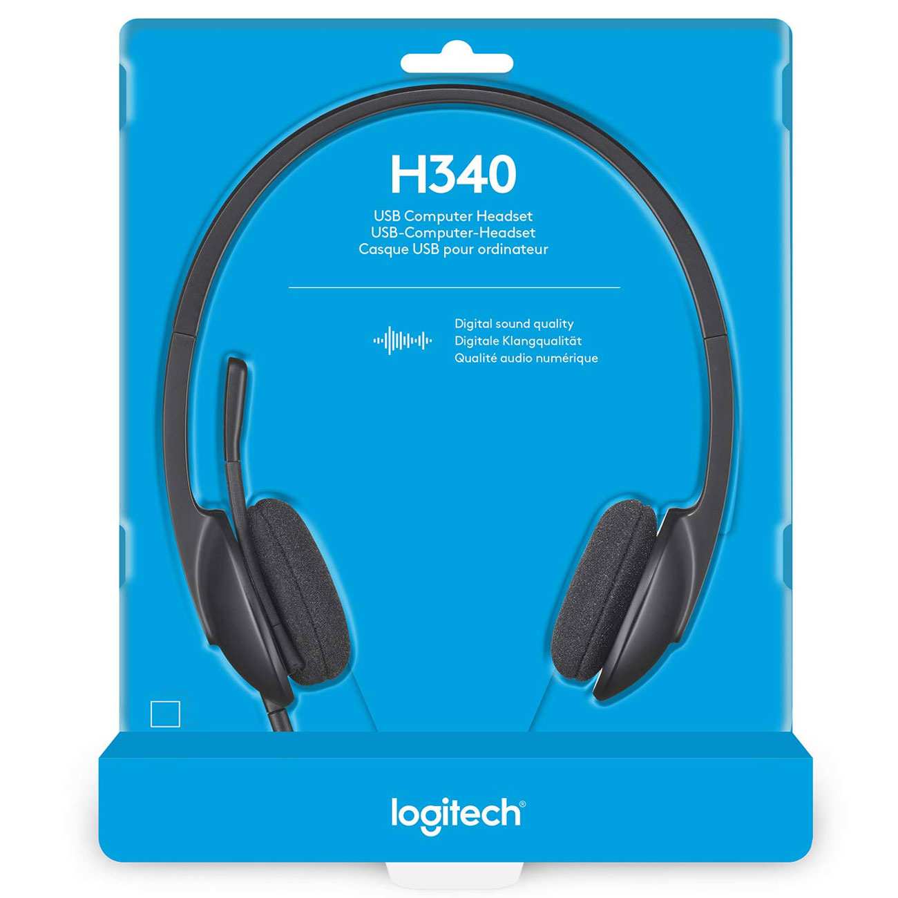 هدست سیمی یو اس بی لاجیتک H340