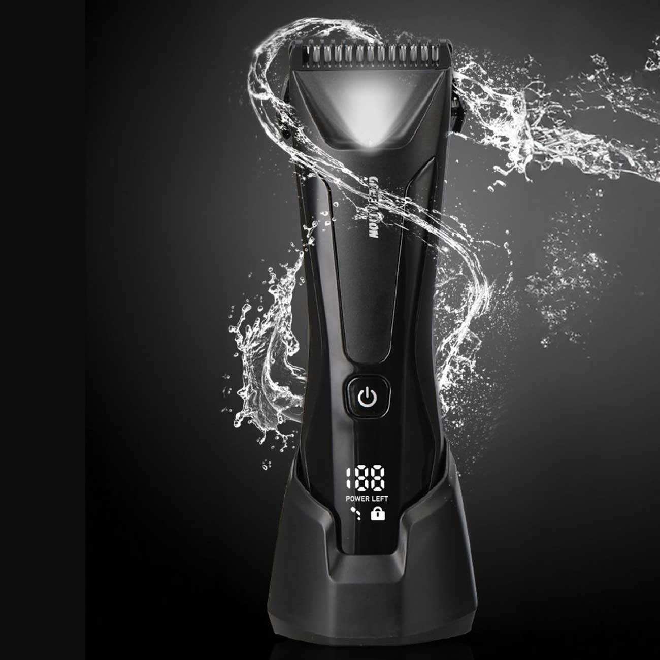 ماشین اصلاح بدن شارژی ضدآب گرین لاین GNSNRB21TMBK