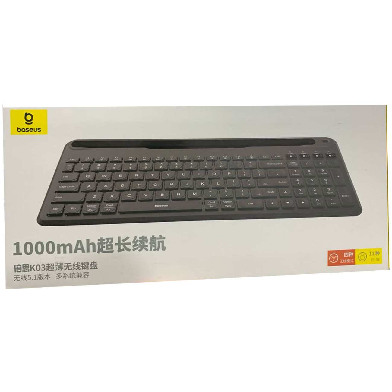 کیبورد بلوتوثی بیسوس B00955505112 BS-K03