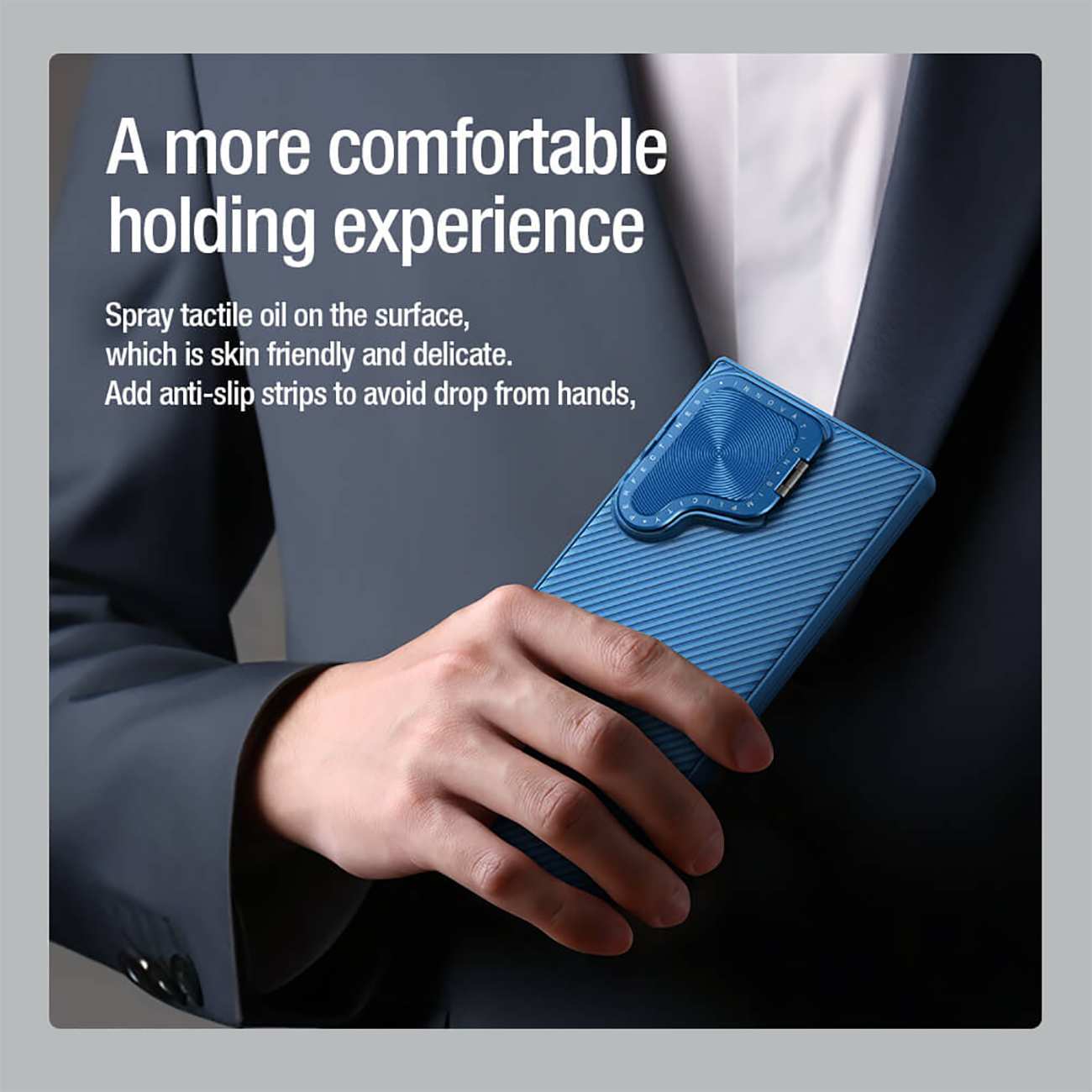 قاب محافظ سامسونگ گلکسی اس 24 اولترا نیلکین Camshield Prop