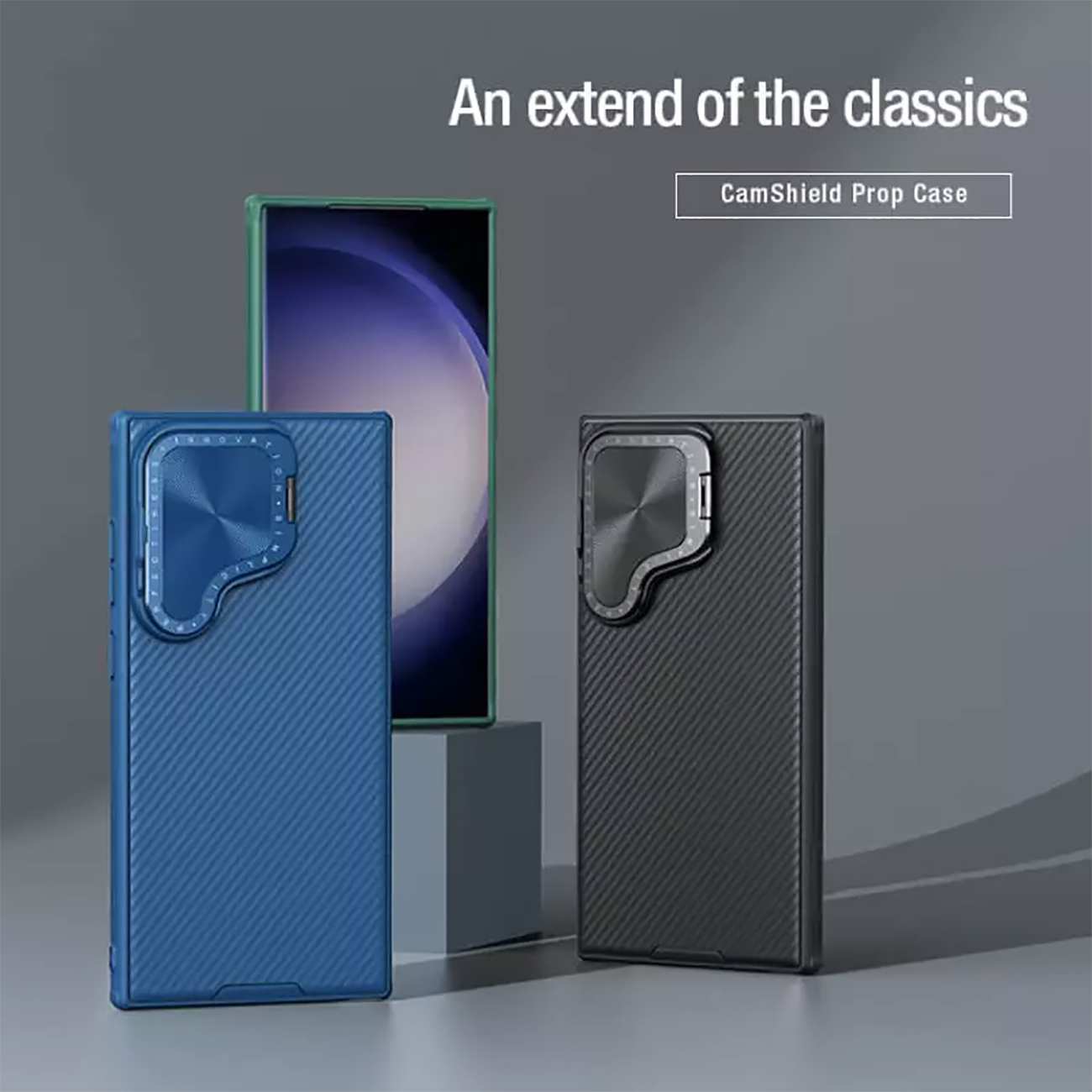 قاب محافظ سامسونگ گلکسی اس 24 اولترا نیلکین Camshield Prop