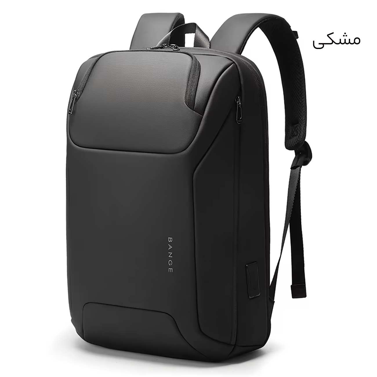 کوله پشتی لپ تاپ 15.6 اینچ ضد آب طرح چمدان دارای درگاه تایپسی و یواسبی بنج BG-7802