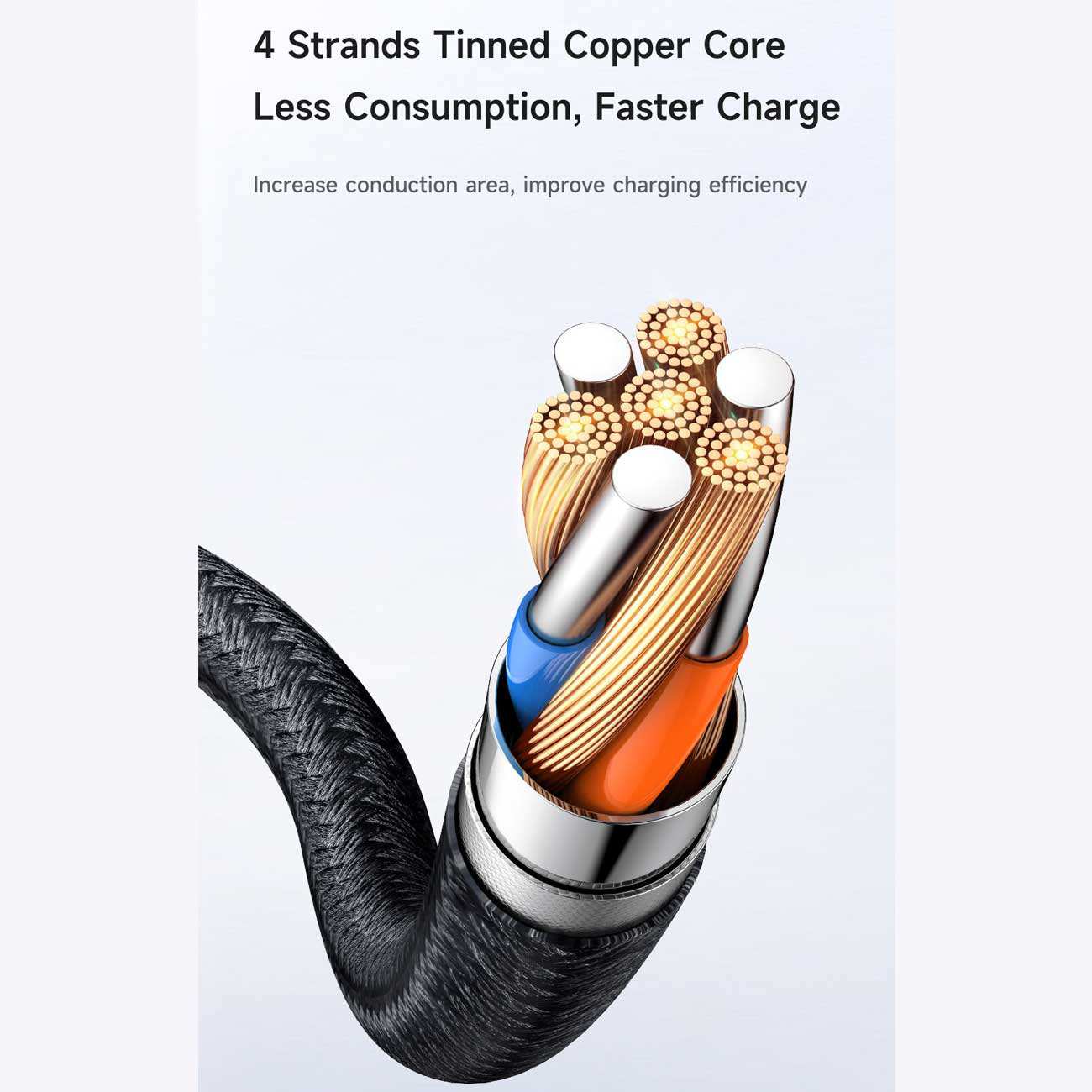 کابل چند سر یو اس بی به تایپ سی، لایتنینگ و میکرو یو اس بی 3 آمپر 1.2 متری مک دودو CA-579