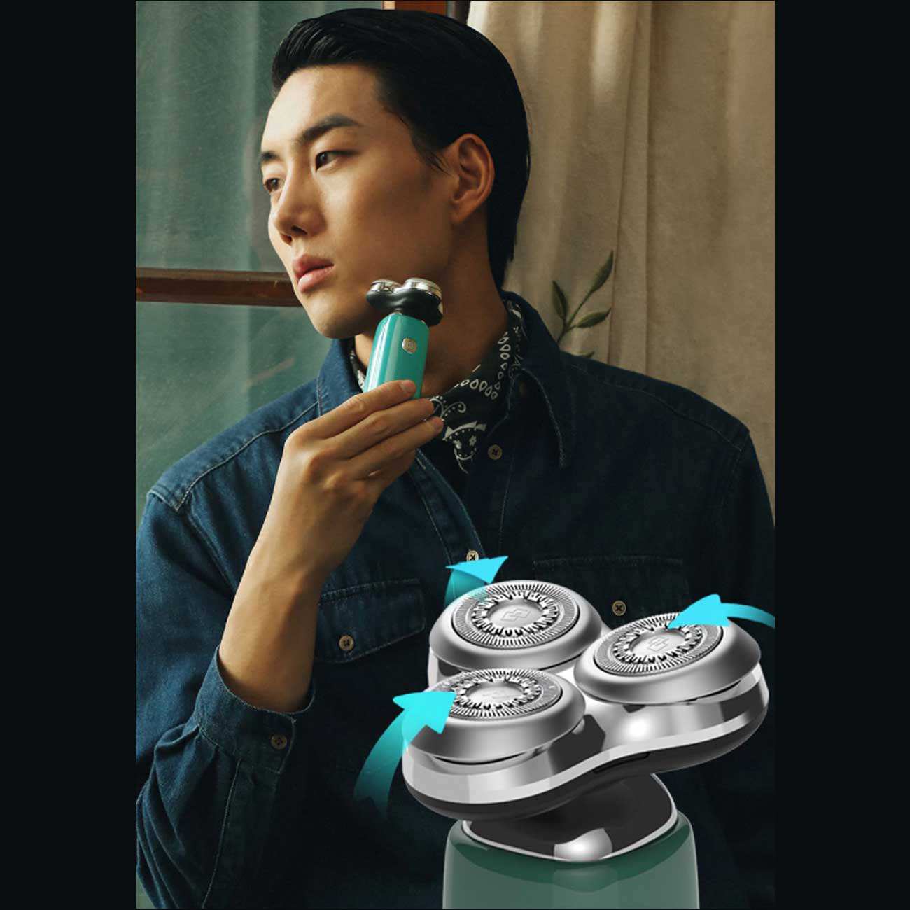 ریش تراش شارژی شیائومی S601