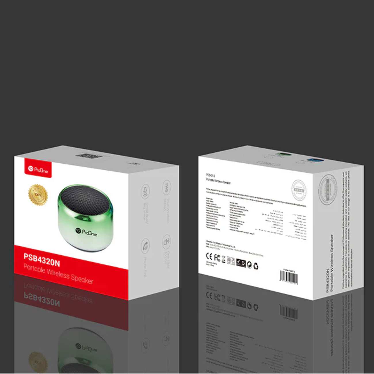 مینی اسپیکر بلوتوثی شارژی پرووان PSB4320N