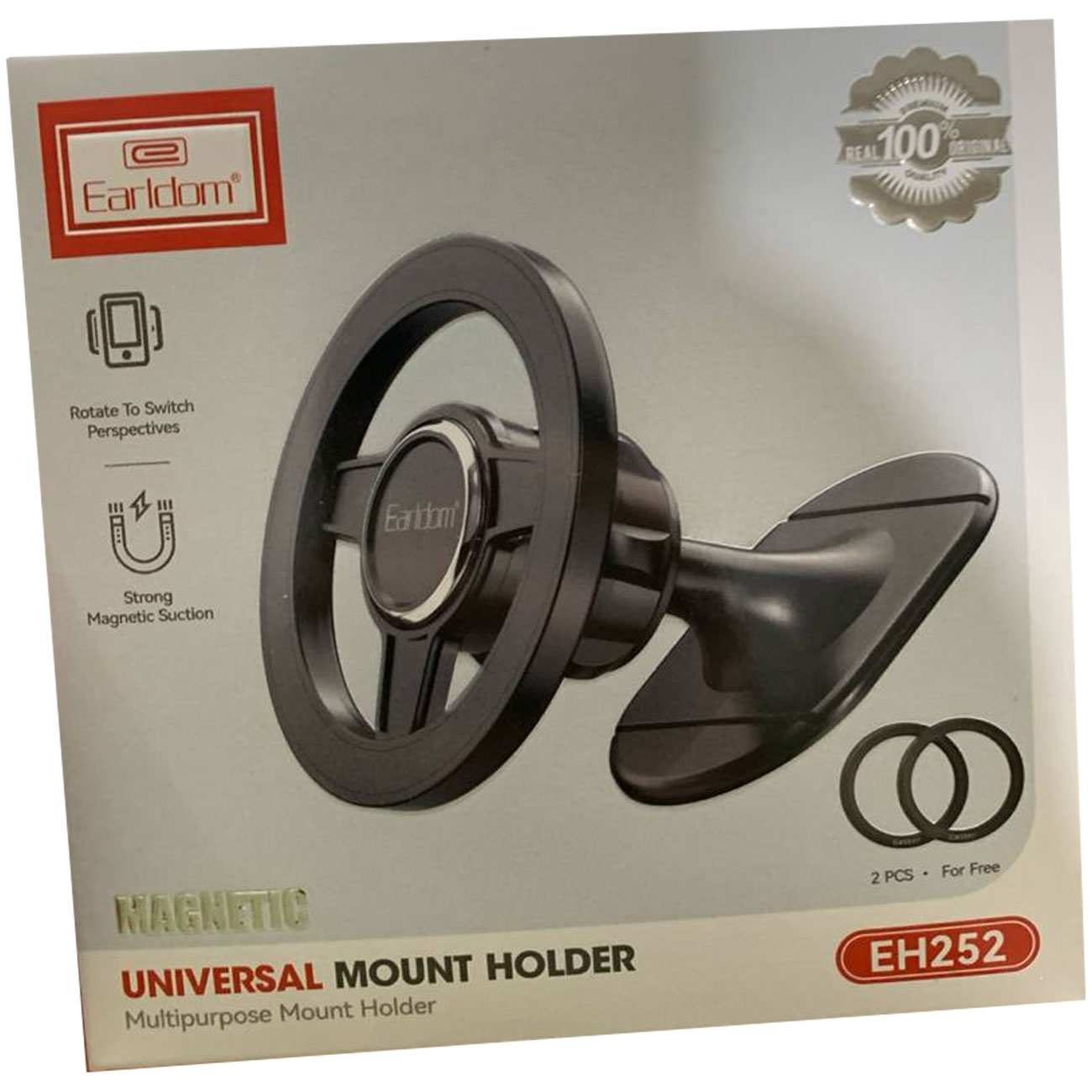 هولدر موبایل مگنتی داخل خودرو چندمنظوره ارلدام ET-EH252