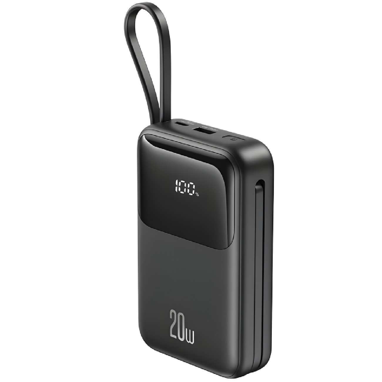 پاور بانک تایپ سی و یو اس بی 20 وات 20000 همراه با کابل تایپ سی و لایتنینگ ایکس او PR234