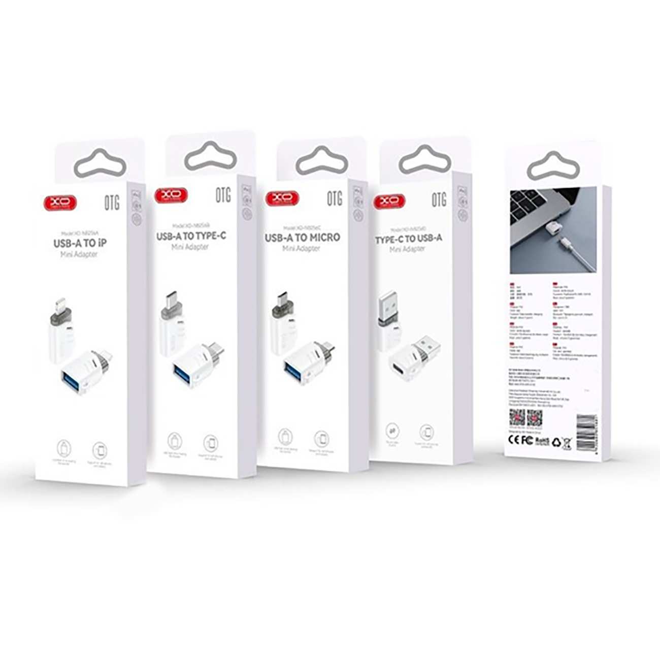 مبدل تایپ سی به یو اس بی ایکس او NB256D