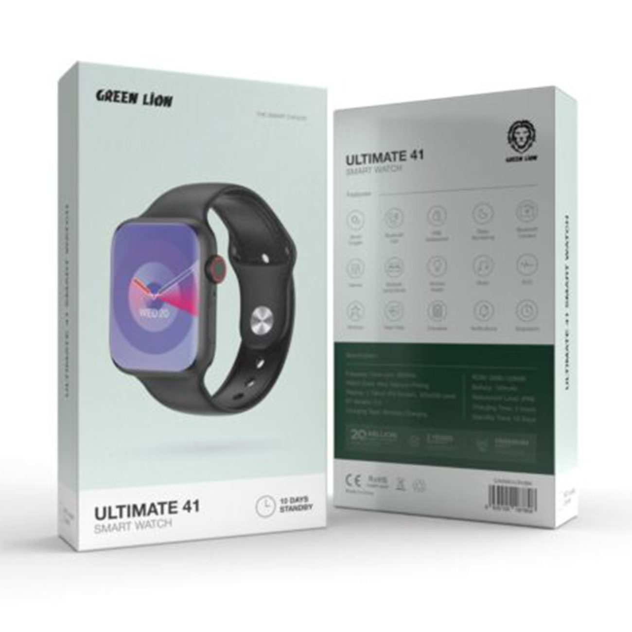 ساعت هوشمند گرین لاین GNULT41SWBK Ultimate 41