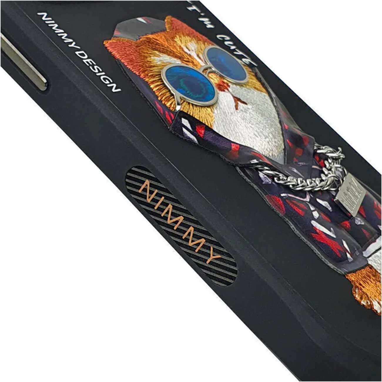 قاب محافظ گوشی آیفون 15 پرو طرح گربه نیمی YJ202205