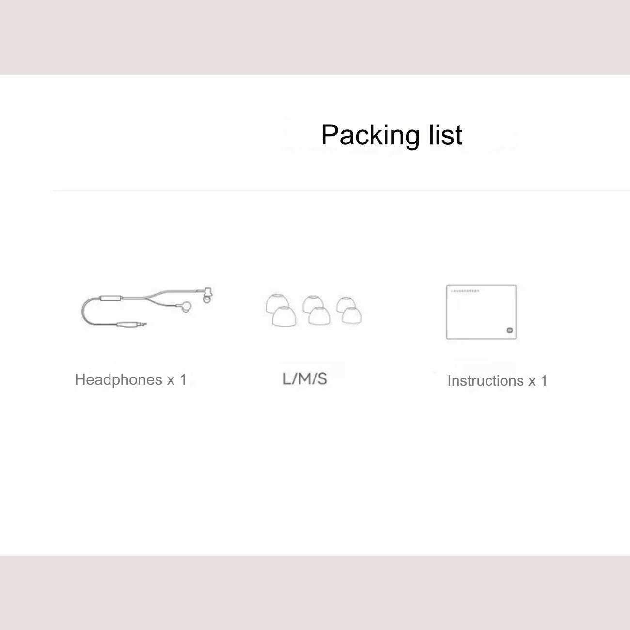 هندزفری با سیم جک 3.5 میلی متری شیائومی DDQ02WM