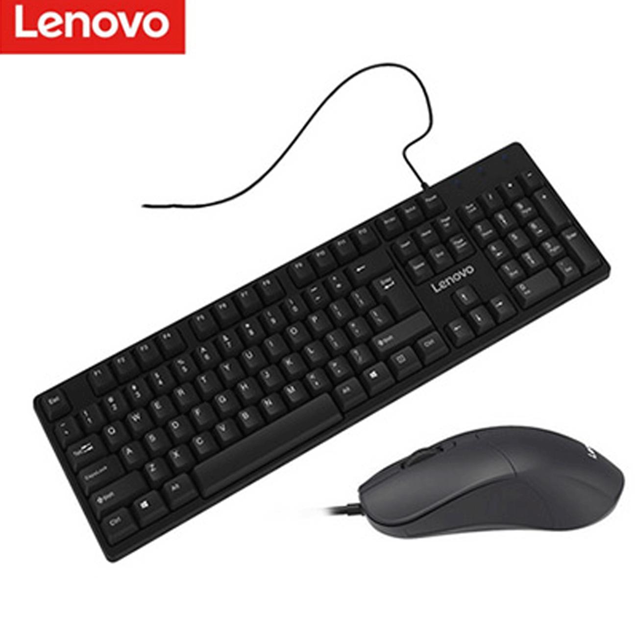 ست کیبورد و موس سیمی لنووو Km101