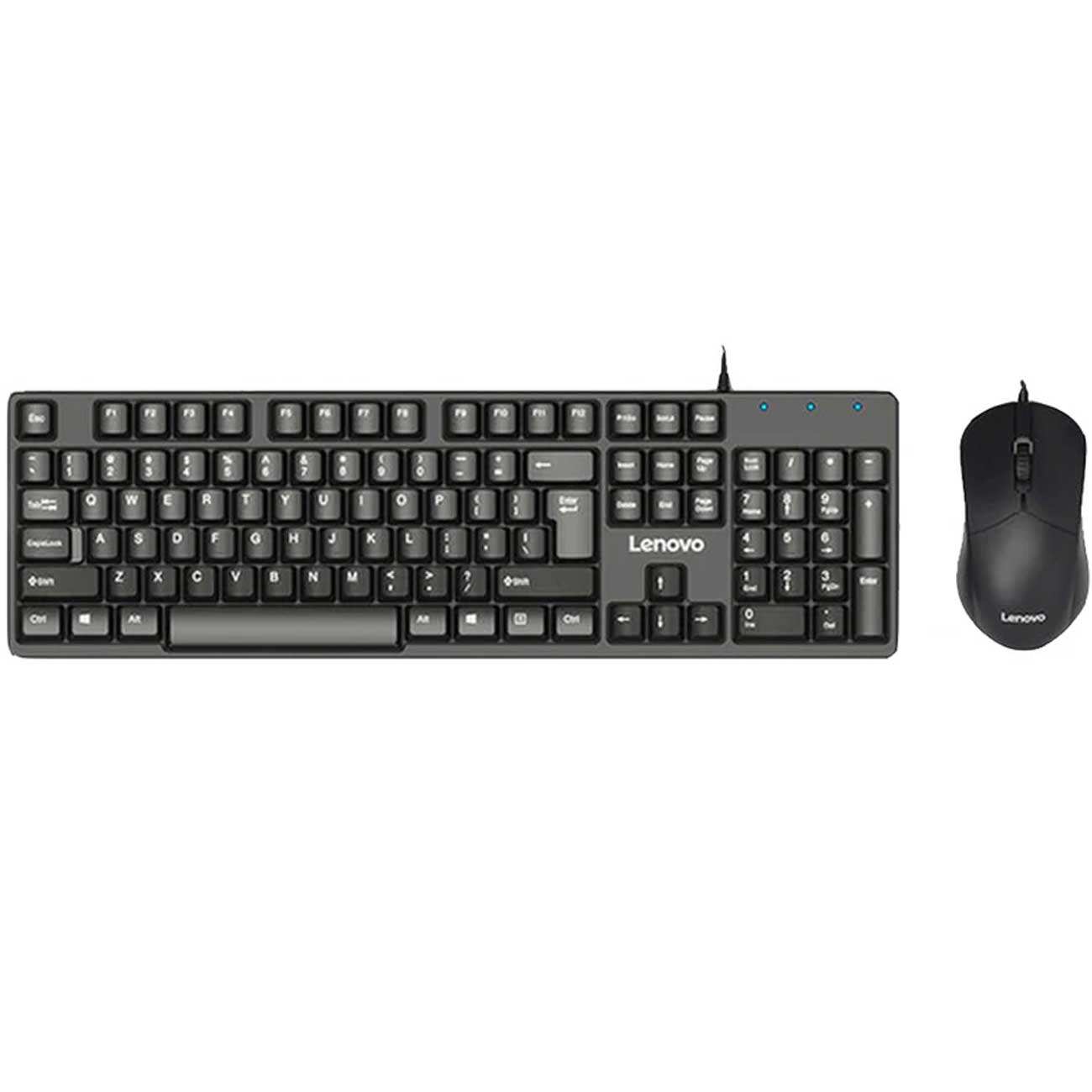 ست کیبورد و موس سیمی لنووو Km101