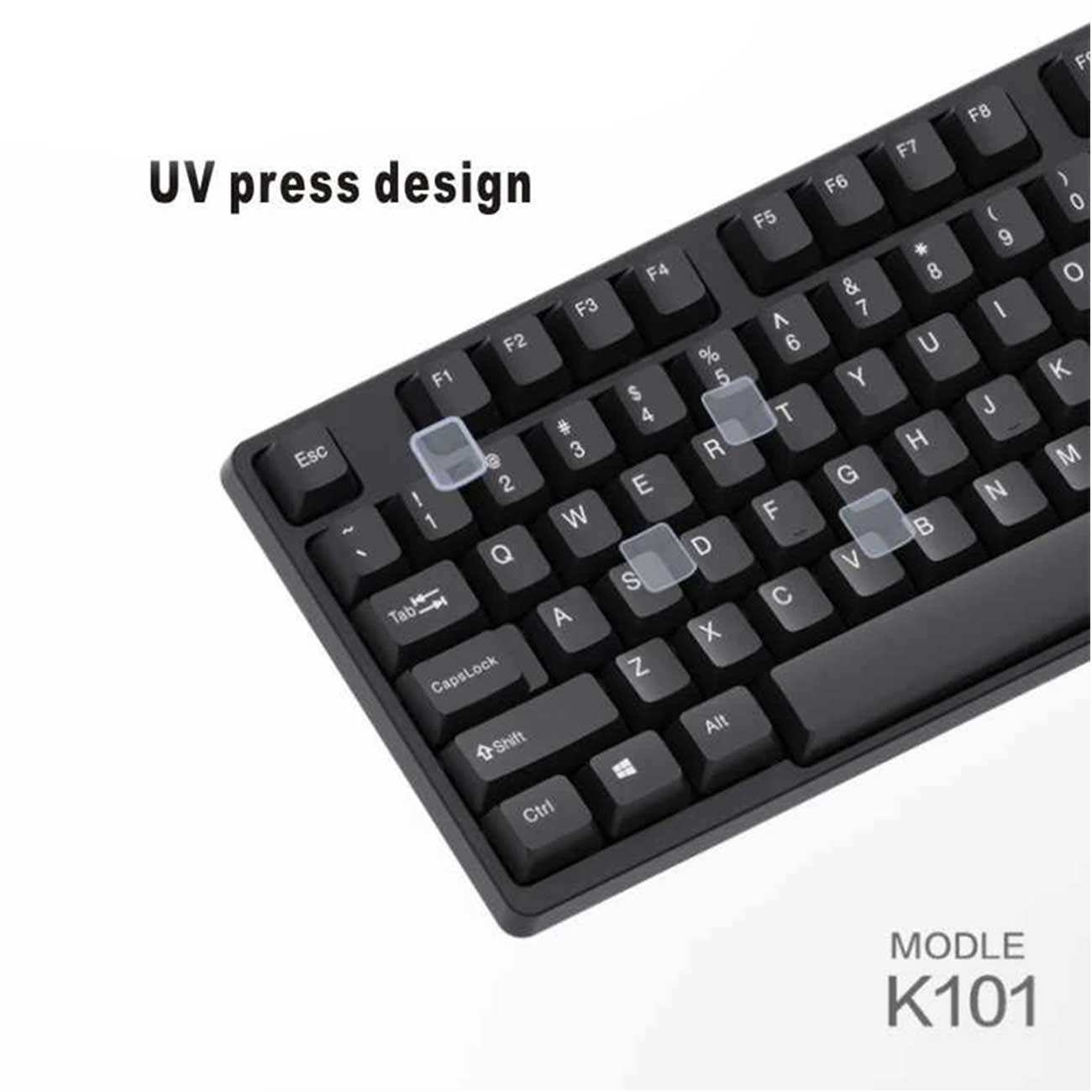 ست کیبورد و موس سیمی لنووو Km101