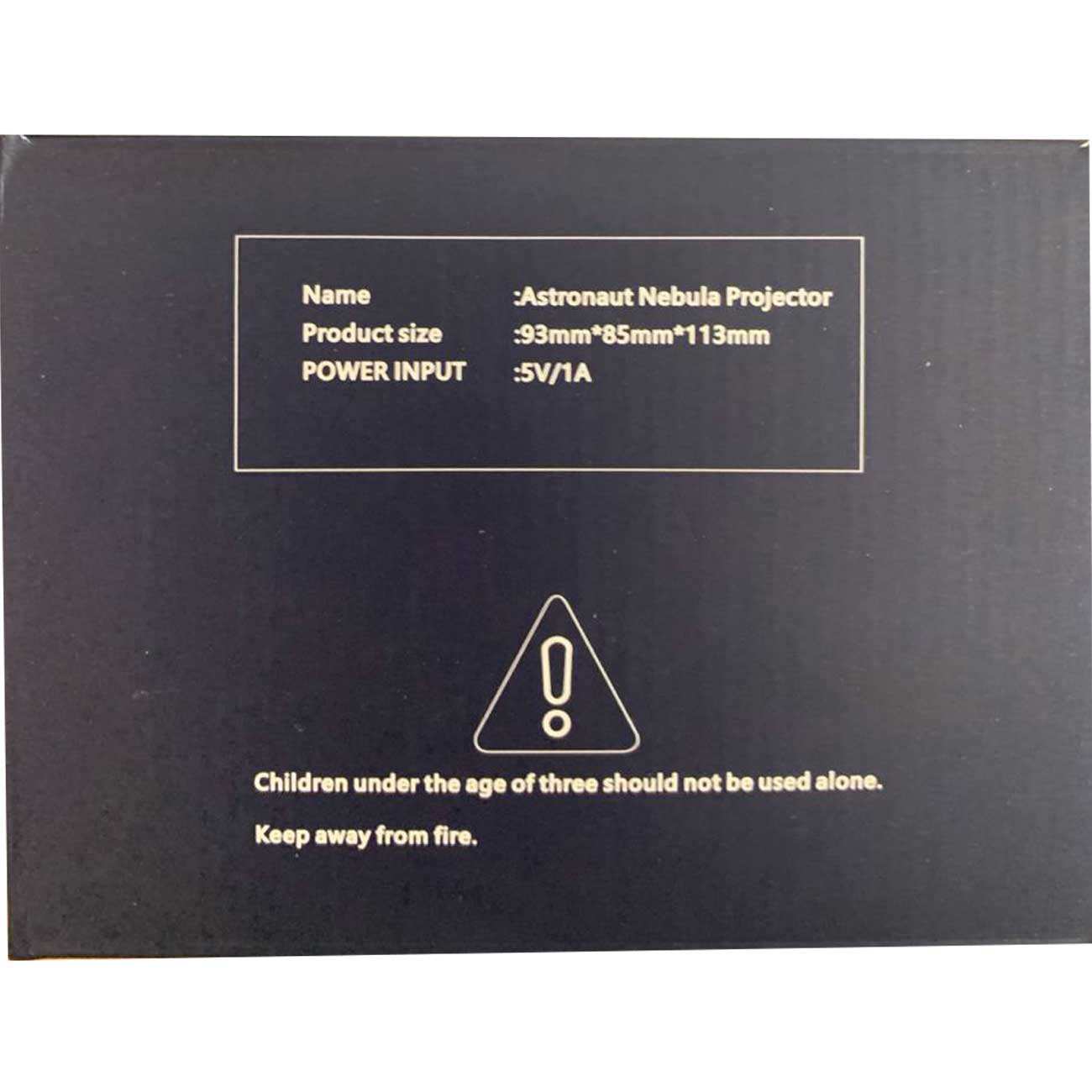 پرژکتور سحابی فضانورد شارژی Starry Sky Projector