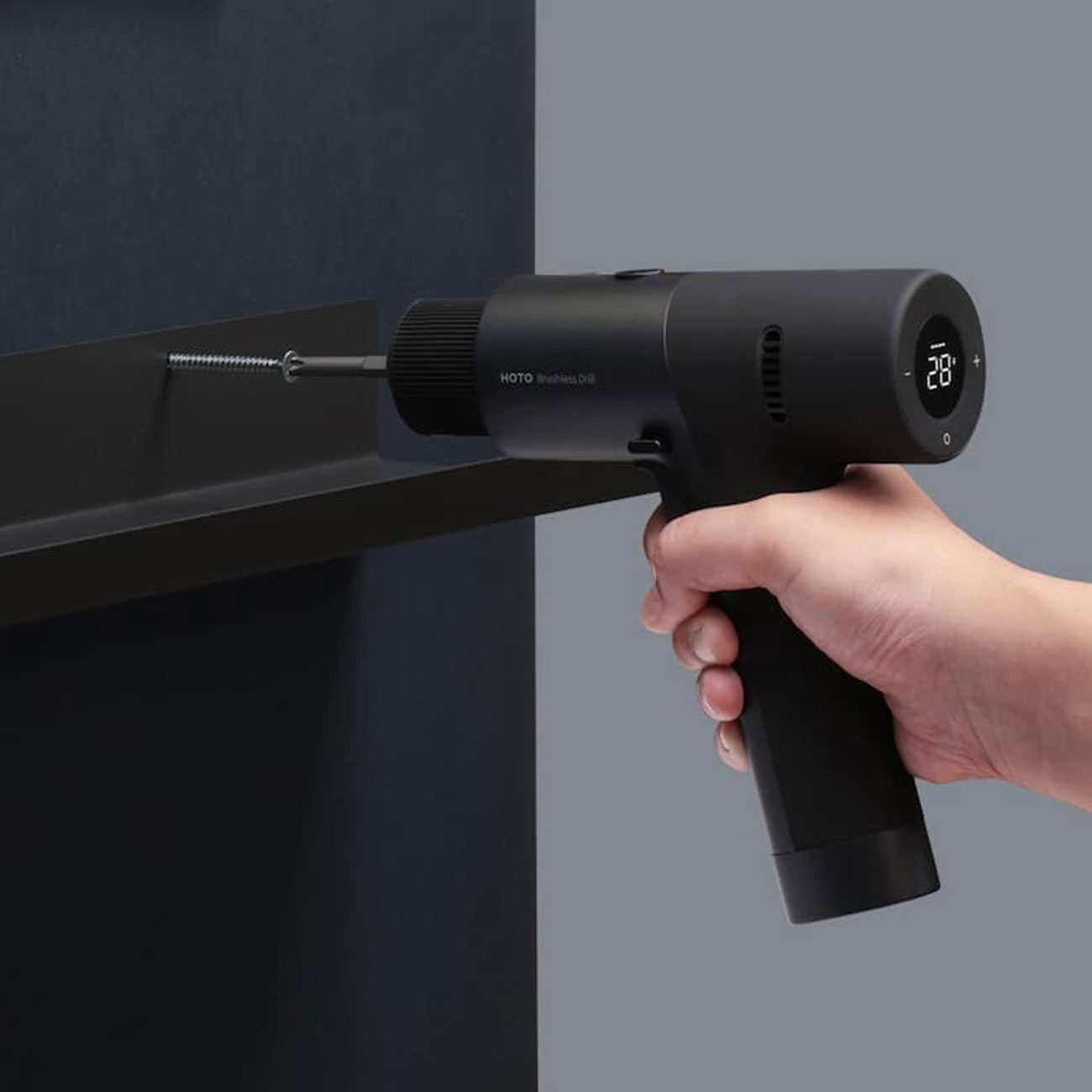 جعبه ابزار و دریل شارژی هوتو شیائومی QWDZGJ001