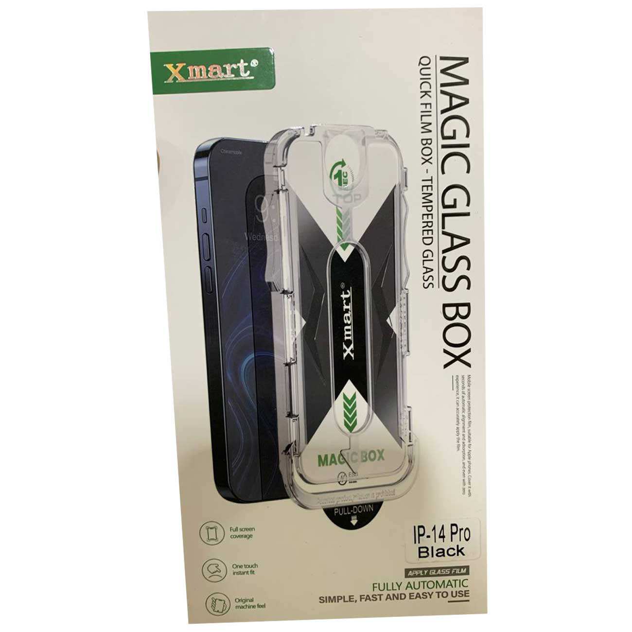 گلس آیفون 14 پرو با ابزار نصب ایکس مارت